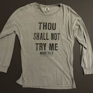 Comfort colors, long sleeve T-shirt